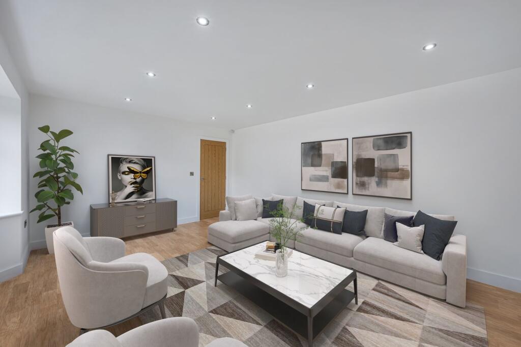 Virtually Staged Lounge