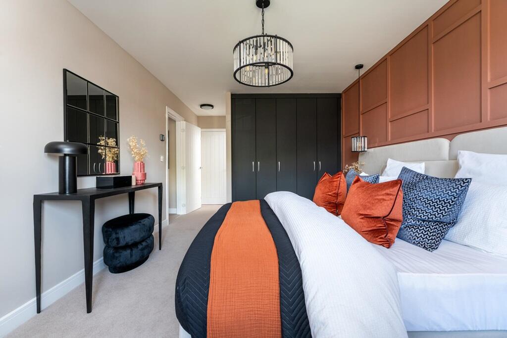 With plenty of room to add fitted wardrobes