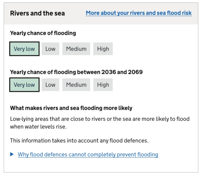 Rivers &amp; Seas flood Croxstalls