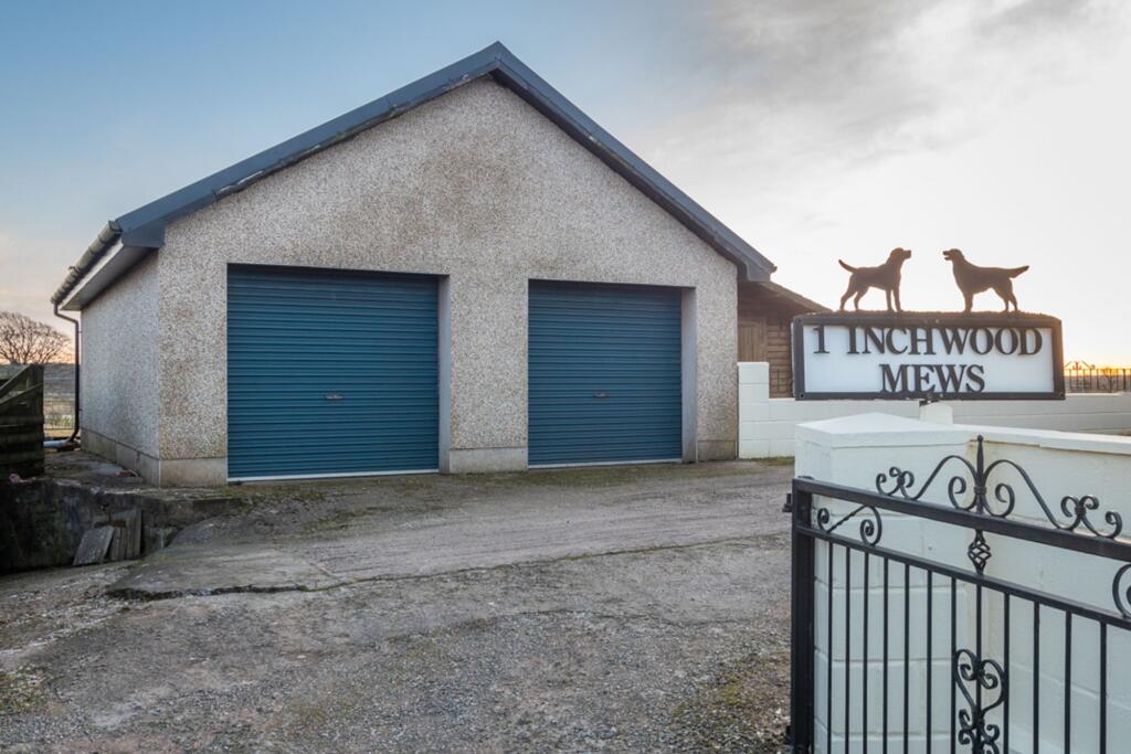 Parking and double garage