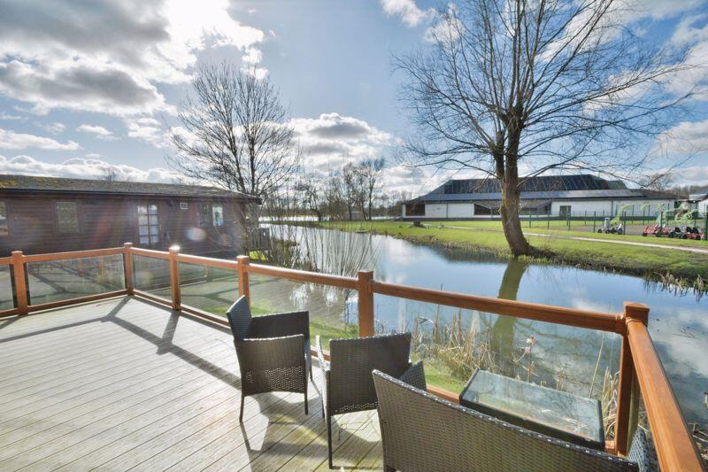 South westerly facing decking 