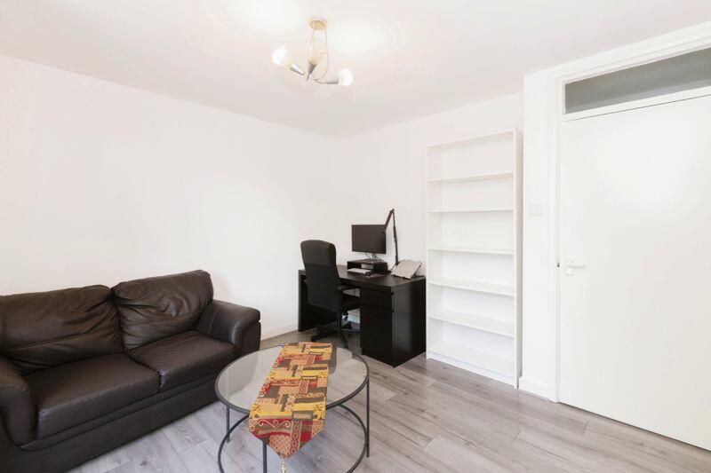 Reception with office area
