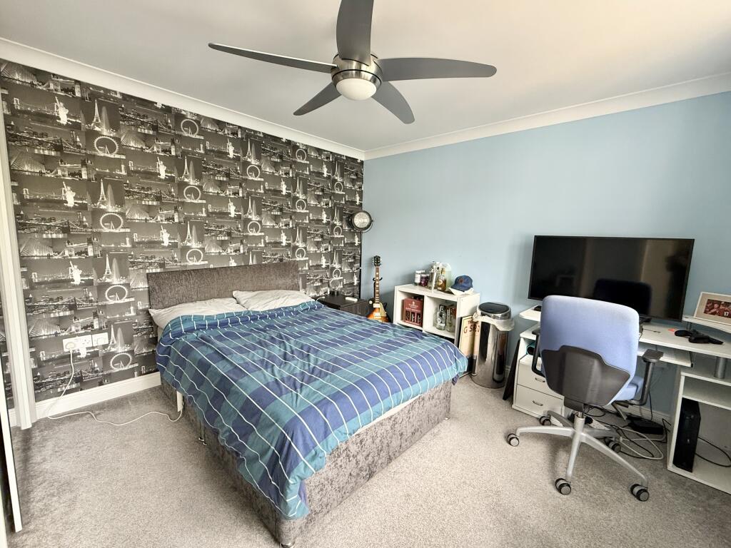 Bedroom 2 with Fitted Wardrobes