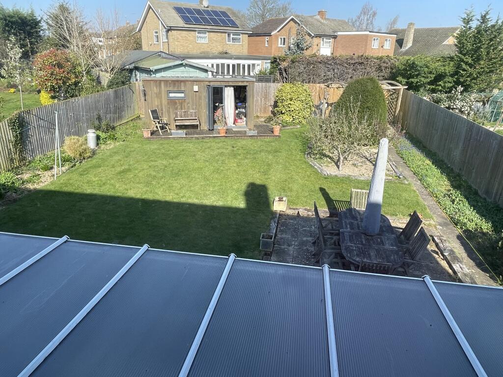 Rear GArden from Bedroom