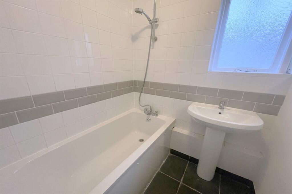 newly retiled bathro