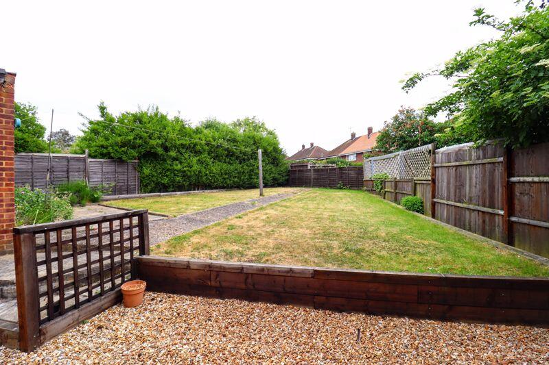 Rear garden