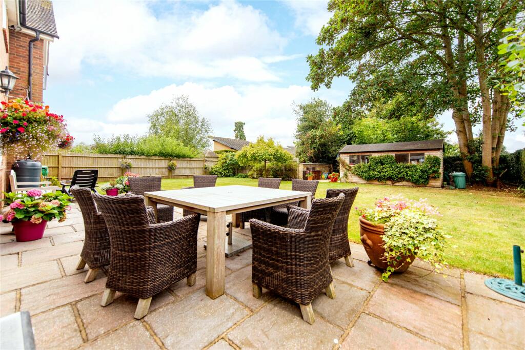 Rear Patio