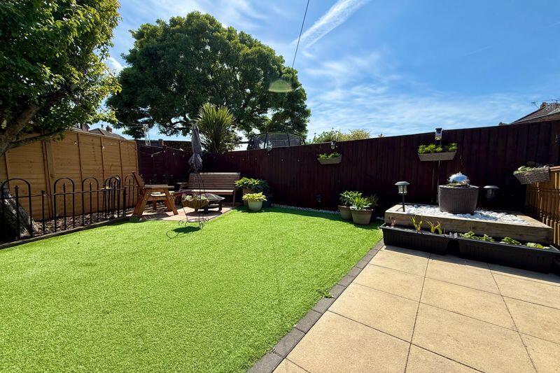 Southerly Rear Garden