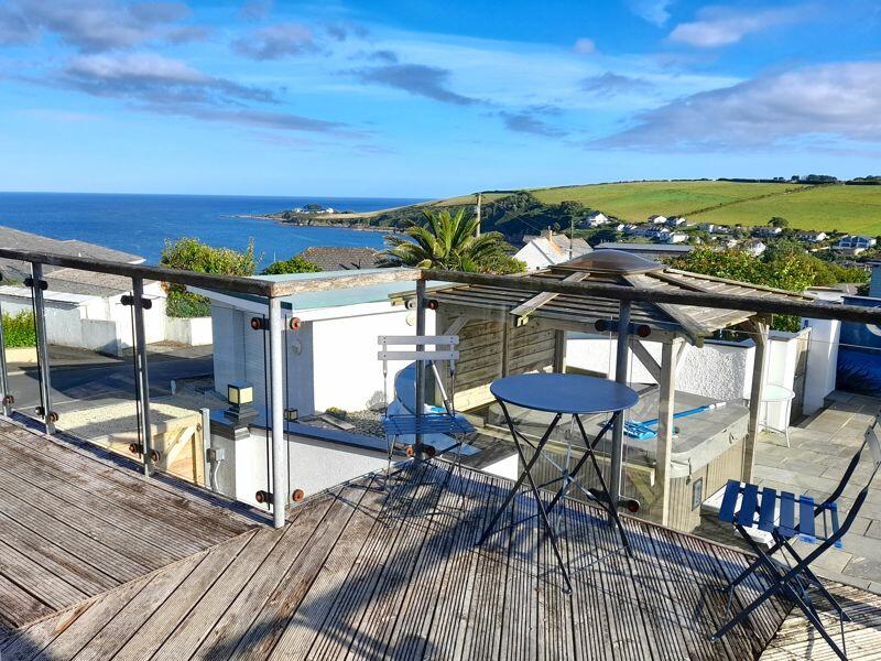 Seating Area with Views to Sea and Pool