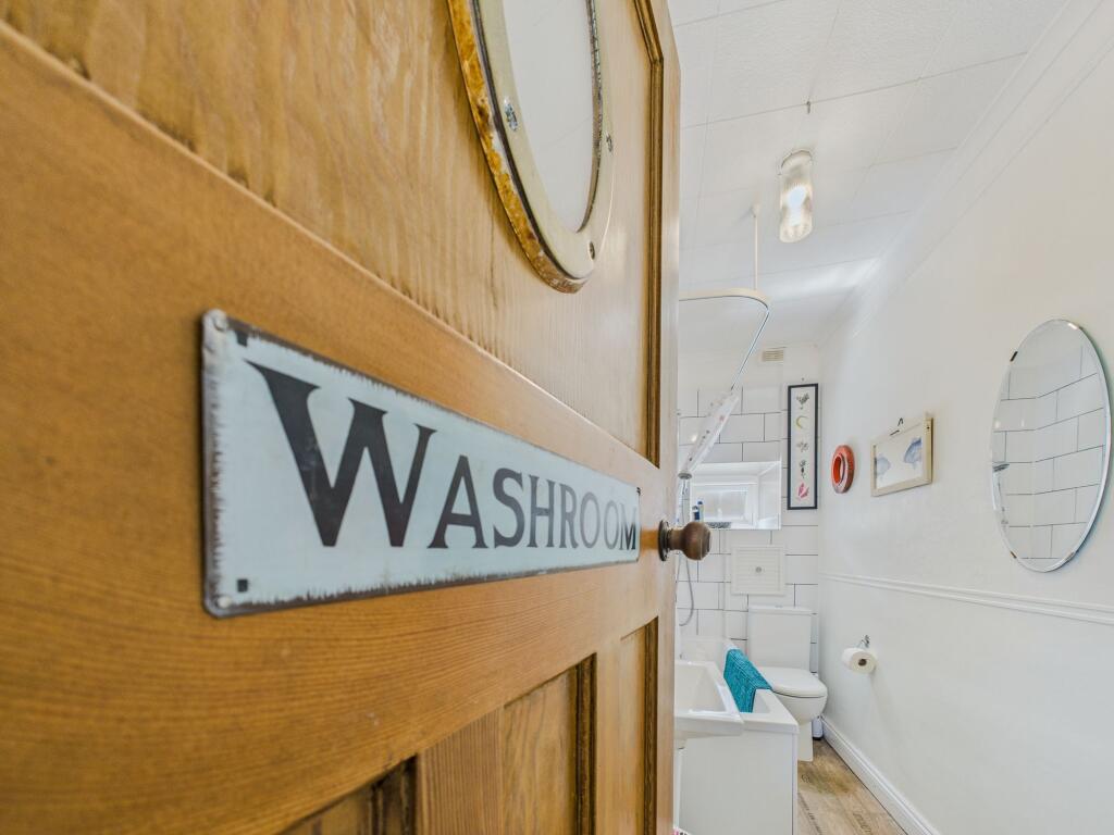 Into the Bathroom