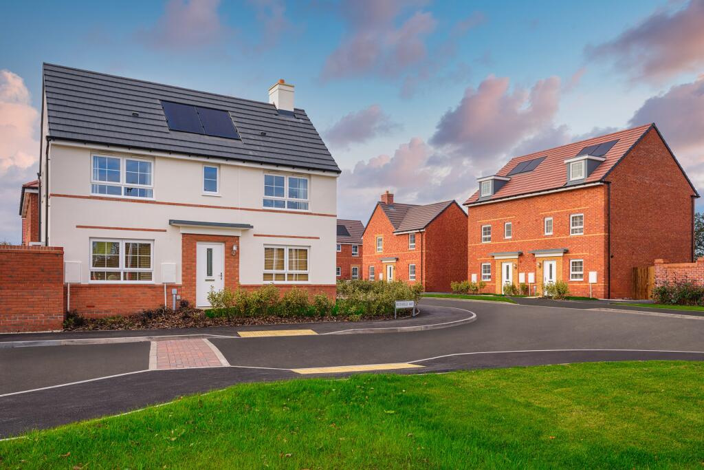 Exterior view of our 3 bed Ennerdale &amp; Woodcote homes