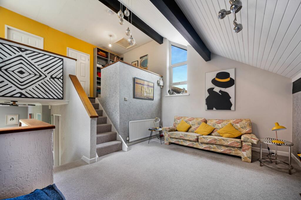 The 2nd sitting area is on the mezzanine level