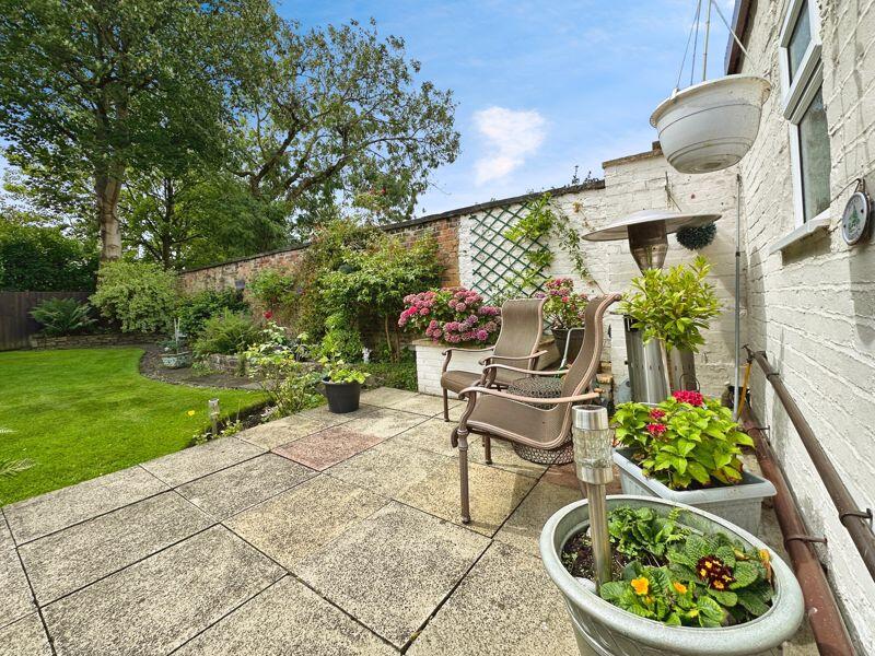 Rear Garden/ Patio Area