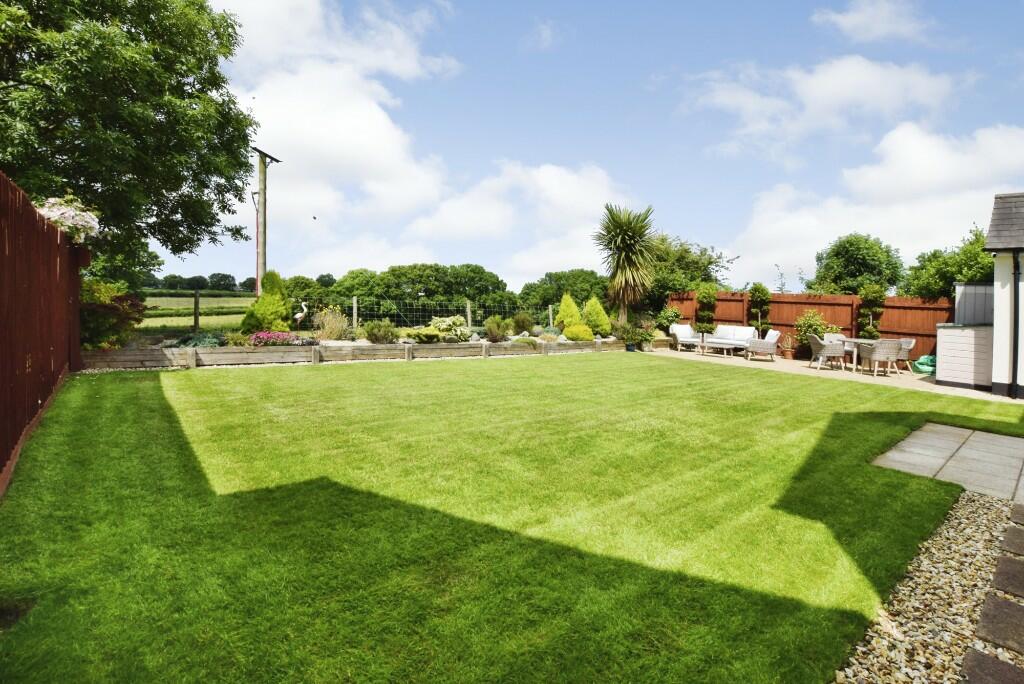 Rear garden