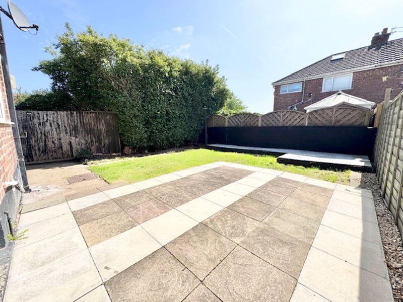Rear garden