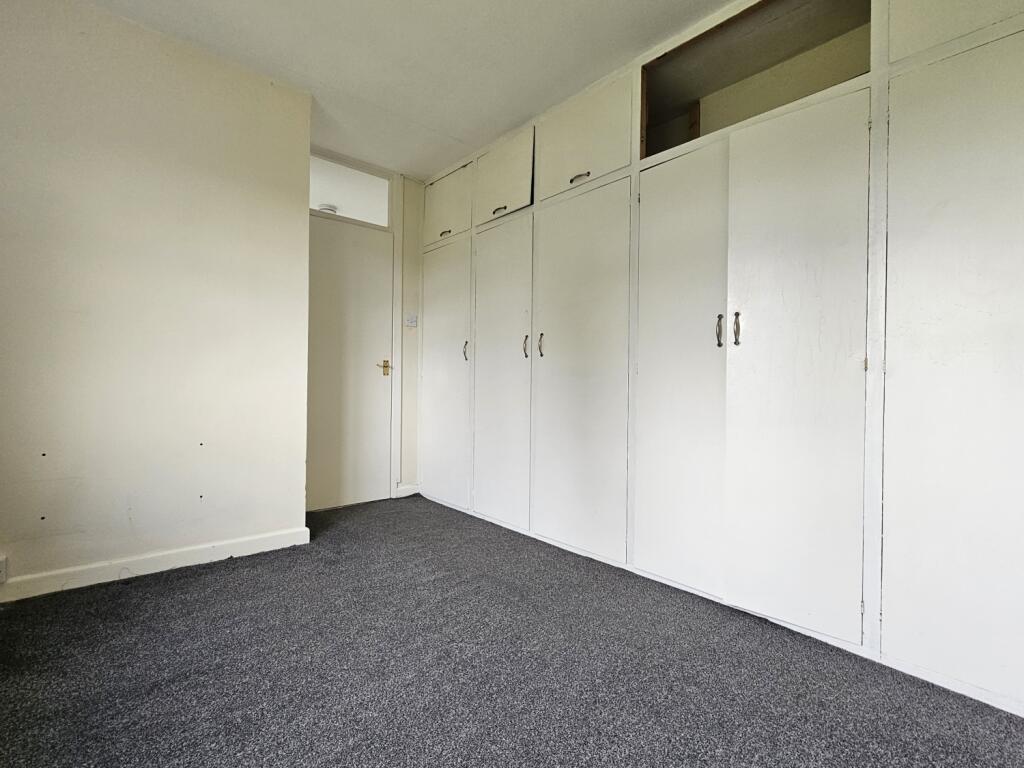 Bedroom1 with built in storage other angle