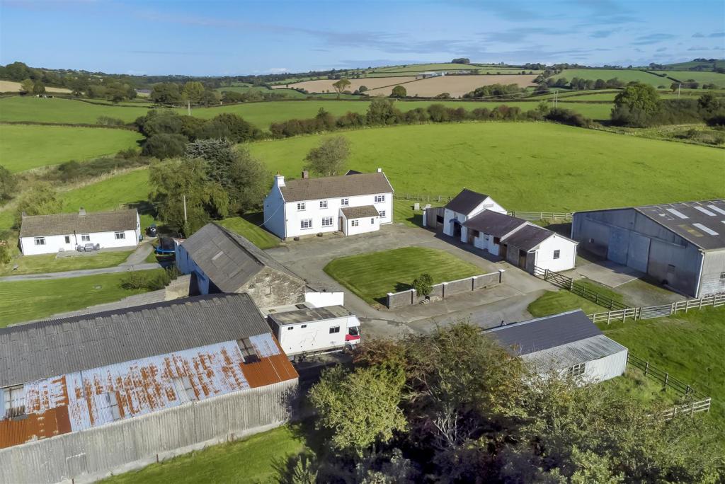 Drone Shot Of Properties