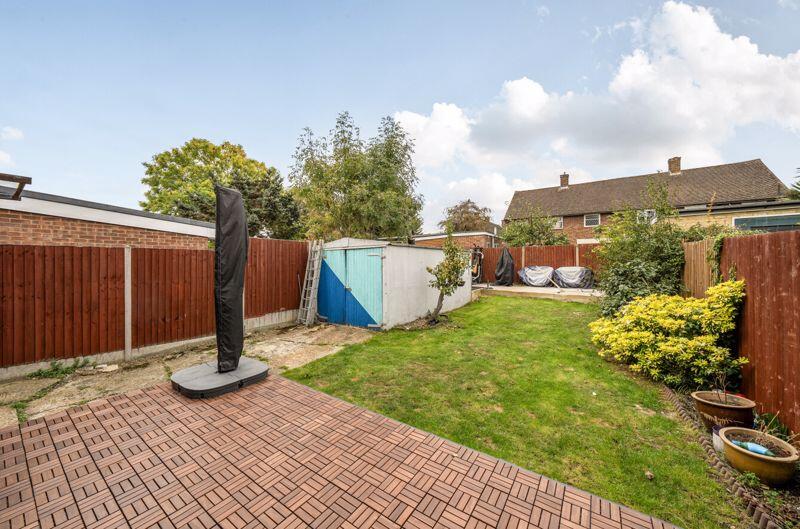 Rear garden