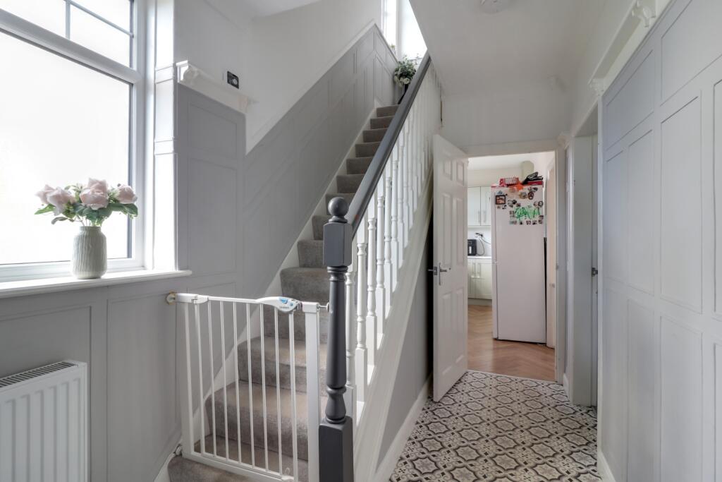 Ground floor hallway and stairs