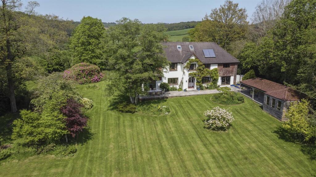 Elevated of House and Garden