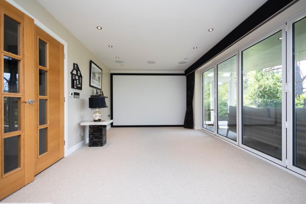 Family cinema room