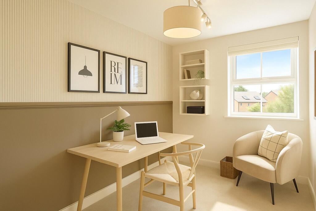 Bedroom/Study Exampl