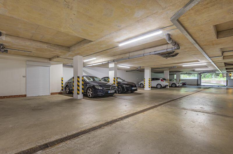 Secure underground parking