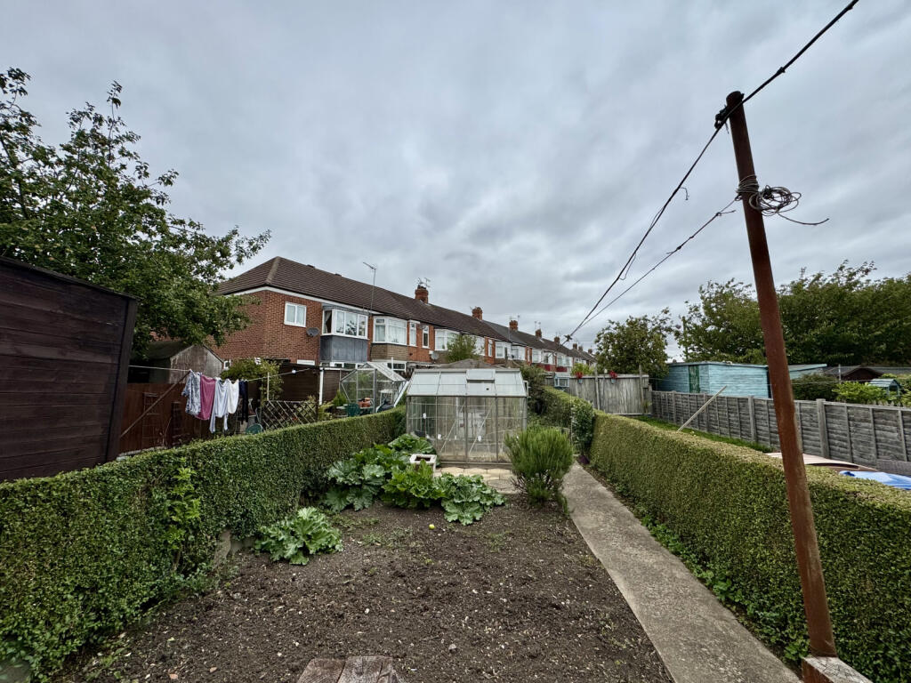 Rear garden