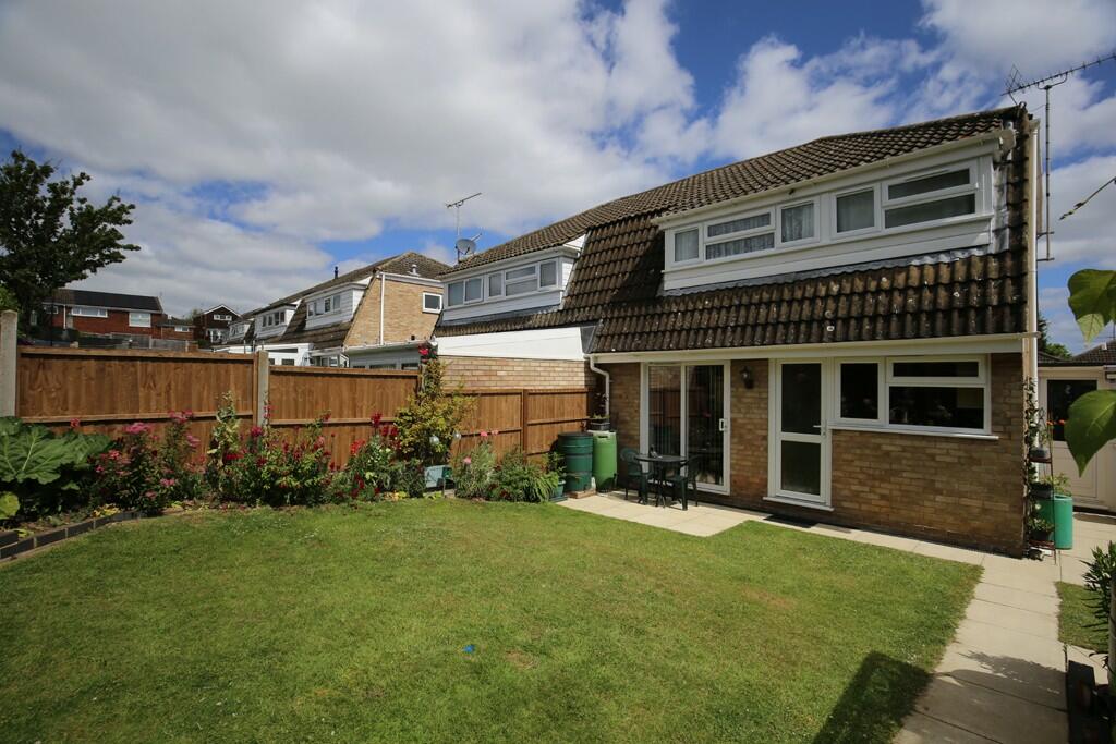 Rear of property