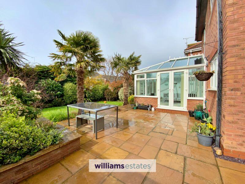 Rear garden