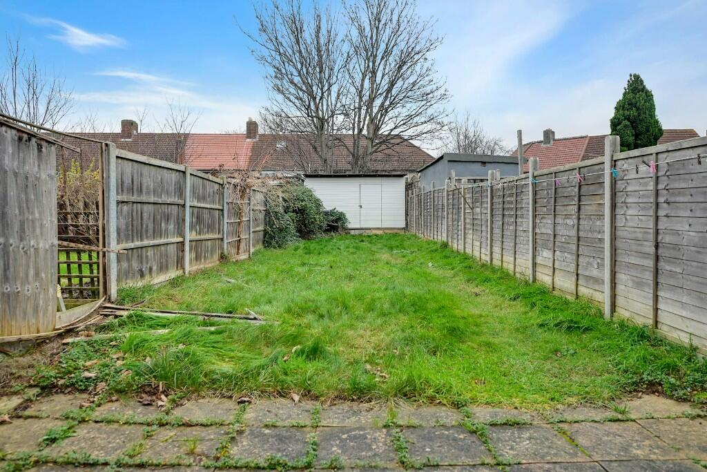 Private rear garden 