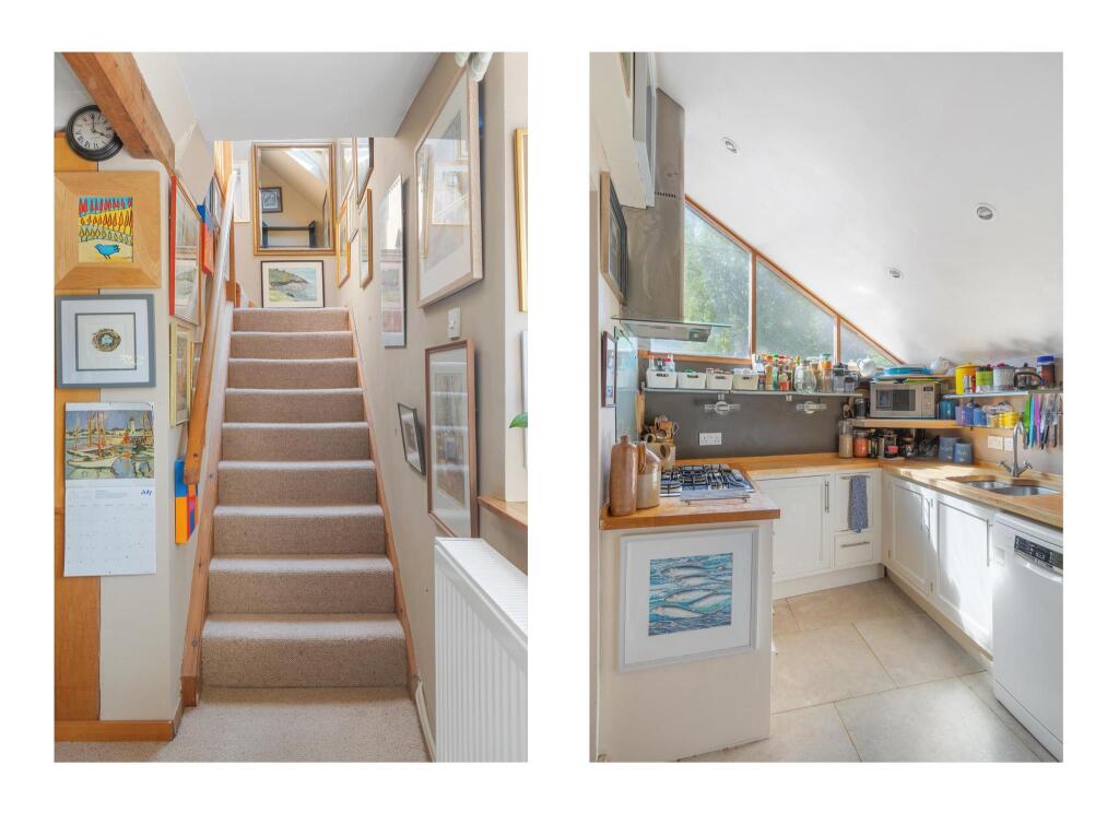 Stair and Kitchen