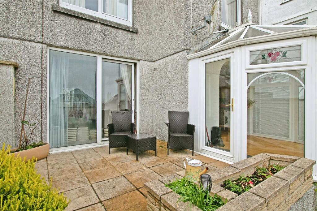 Rear Patio