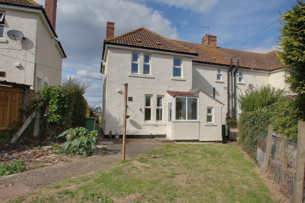 Rear of property