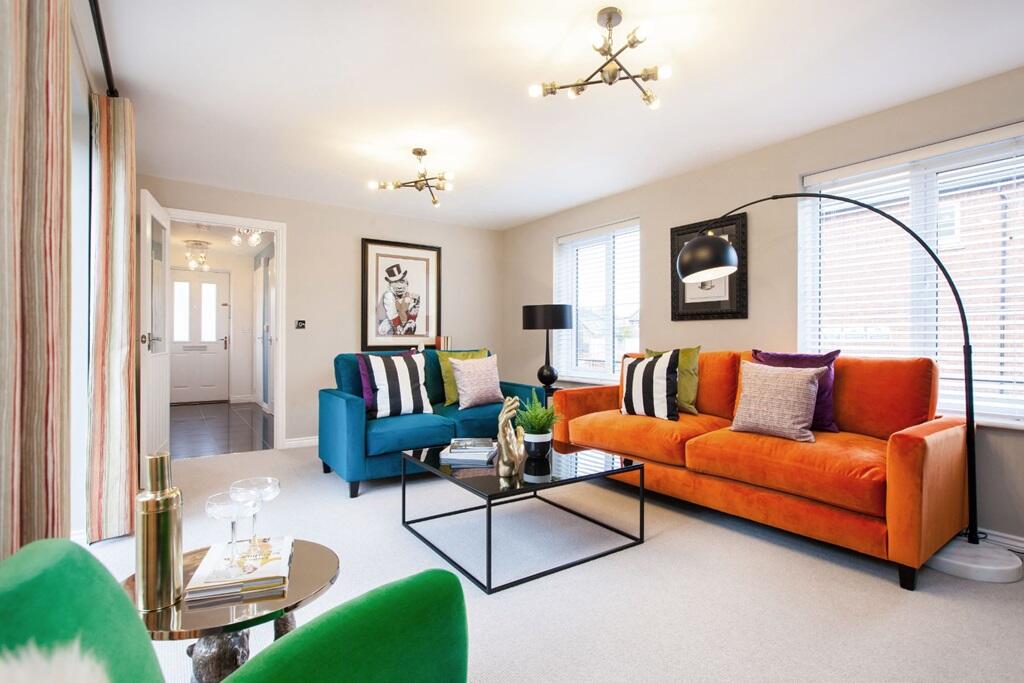 Plenty of room for everyone to relax in the evening