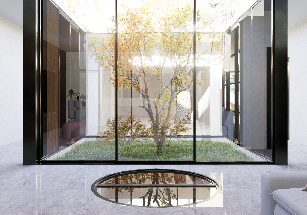 Proposed internal courtyard