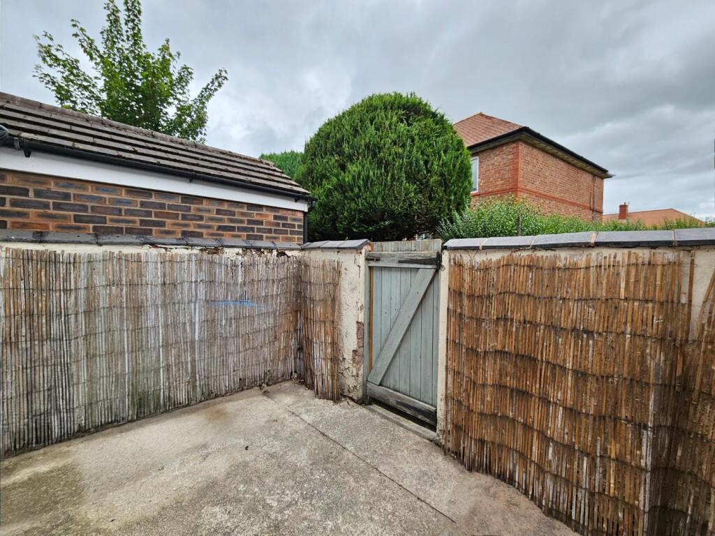 Rear Courtyard
