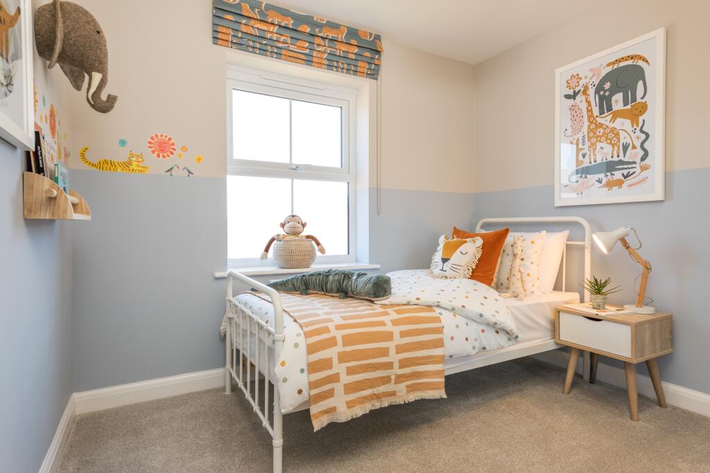 Bedroom in the Hanbury 4 bedroom home