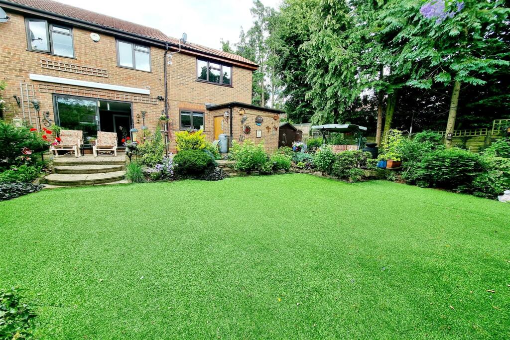REAR ELEVATION OF PROPERTY: