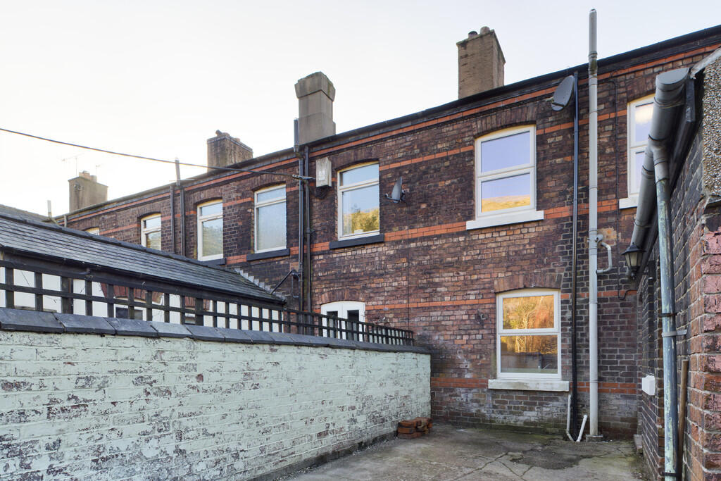 Rear of Property ...