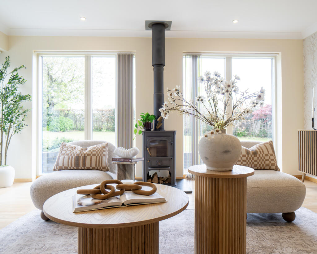 Open plan living space