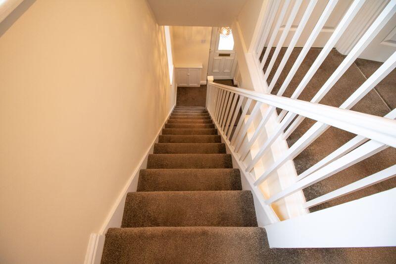 Stairwell to the upper floor