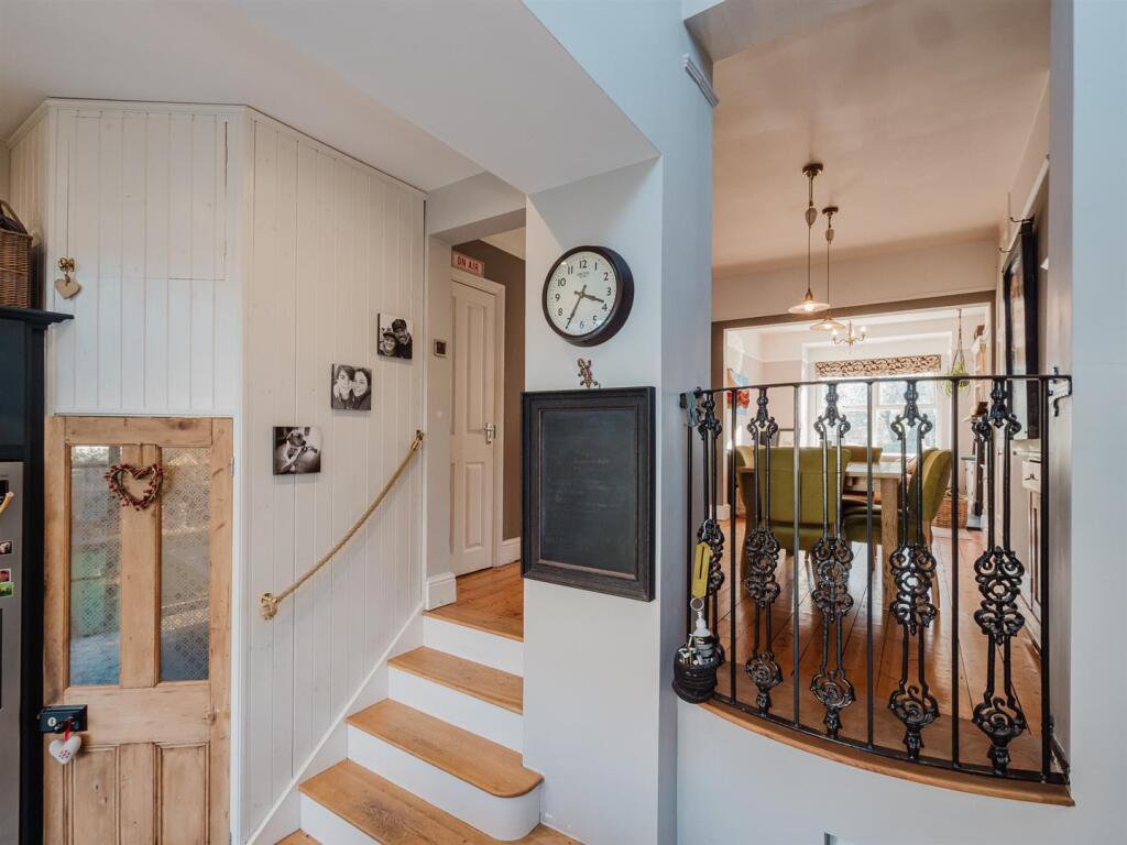 Step up to Living and Dining Room