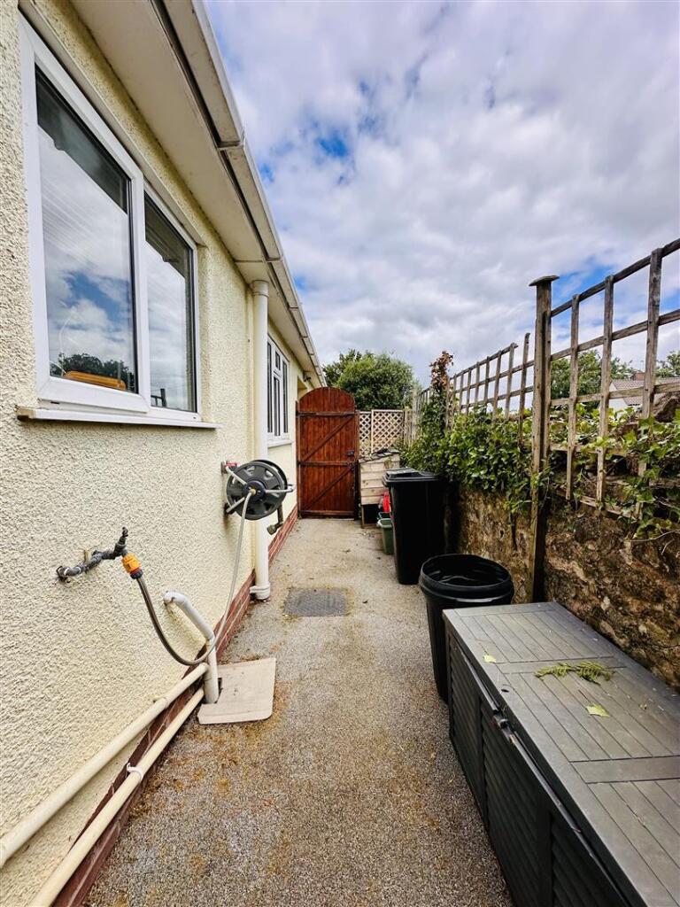 Enclosed Bin Area
