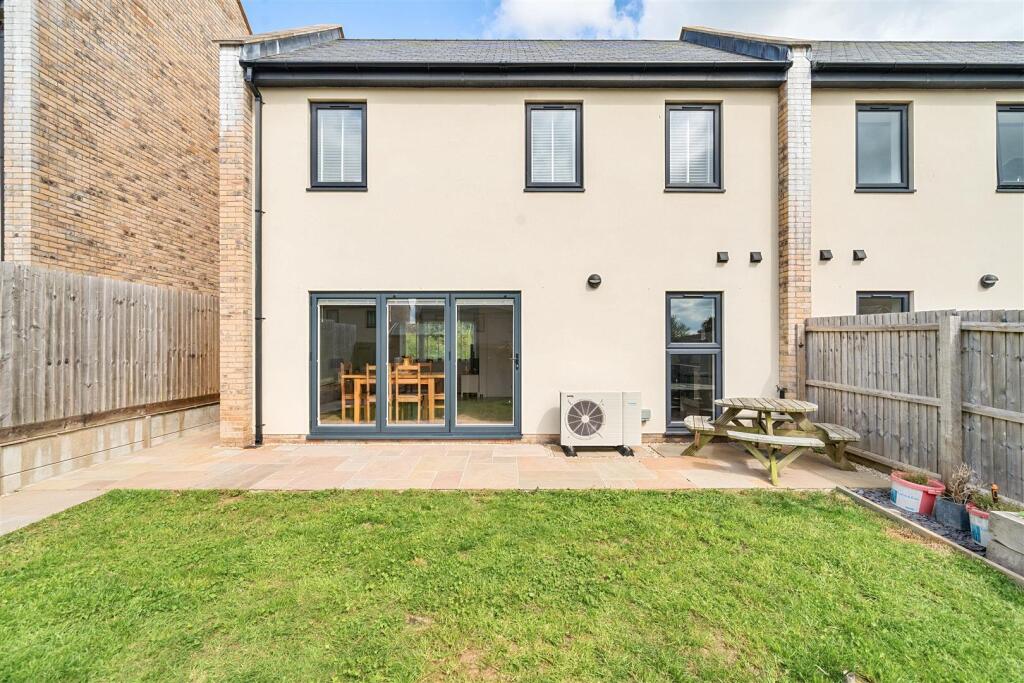 Rear of the property