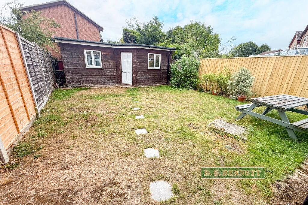 Rear garden