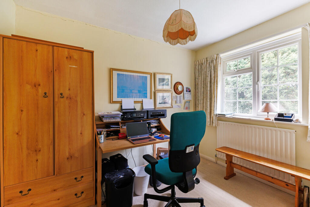 Upstairs study