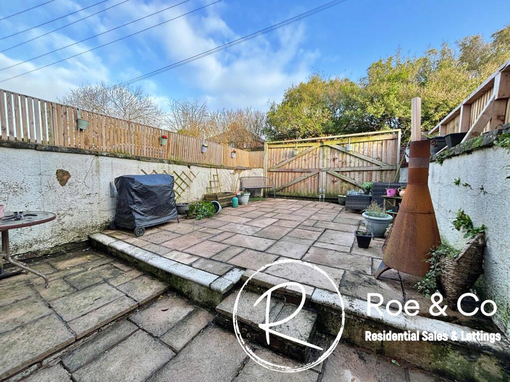 Rear garden