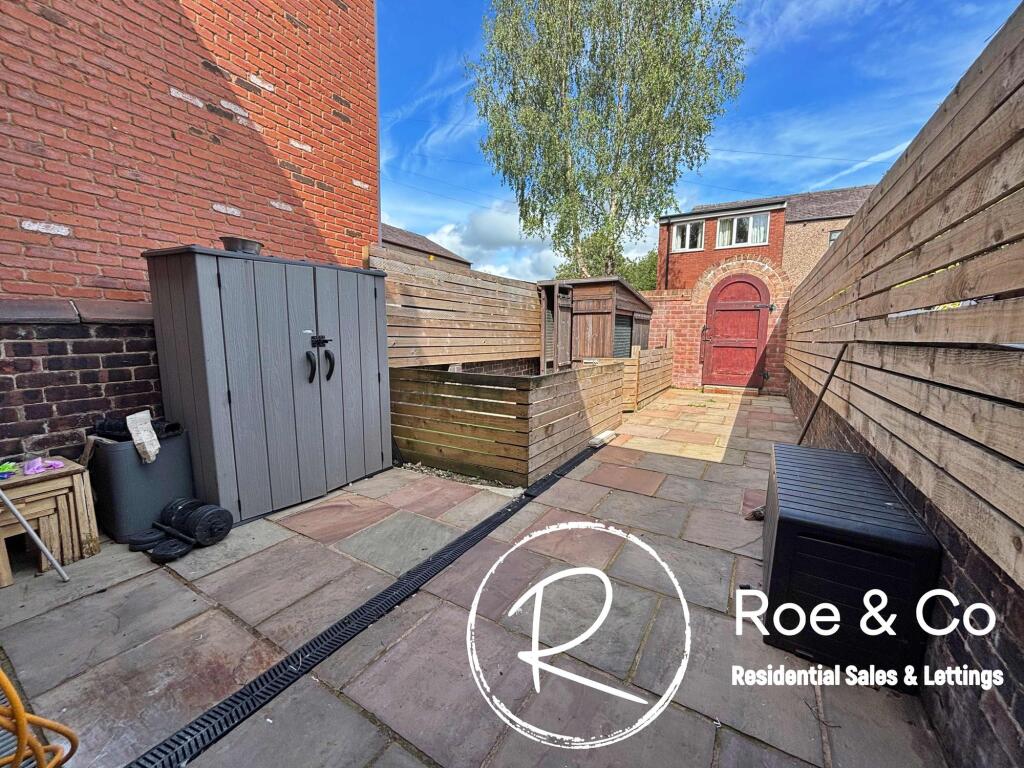Rear garden