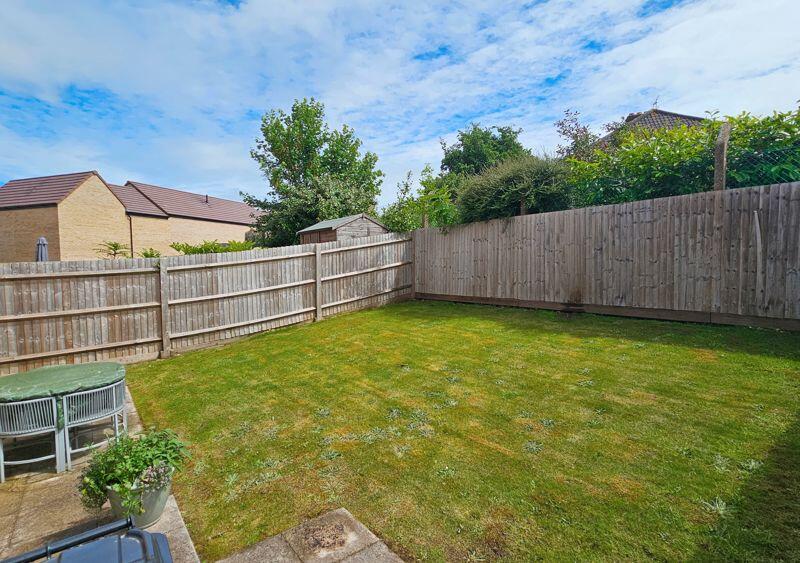 Rear garden